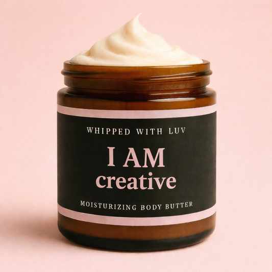 I AM creative - (pink amber muse)